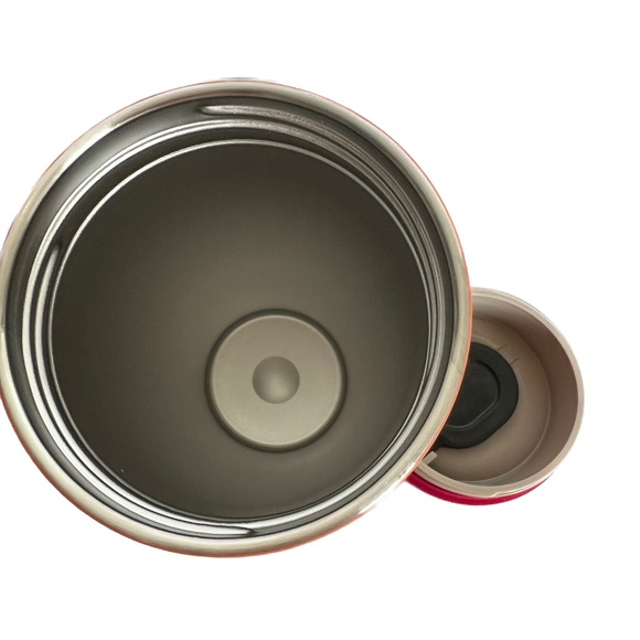 Owala SmoothSip Slider Stainless Steel Travel Mug 20oz 590 ml Green Purple Grey - Picture 4 of 7